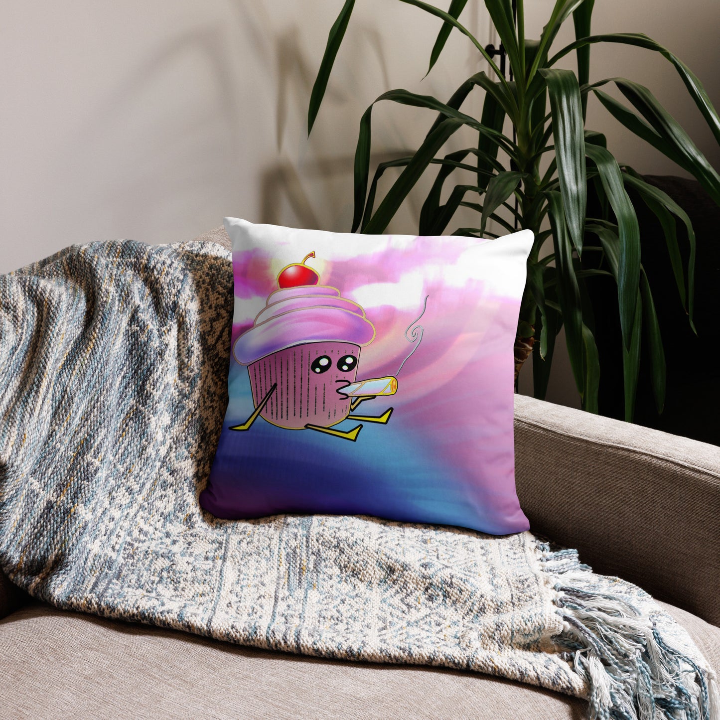 Baked Cupcake Pillow